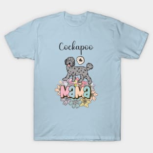 Blue Merle Cockapoo Mama T-Shirt